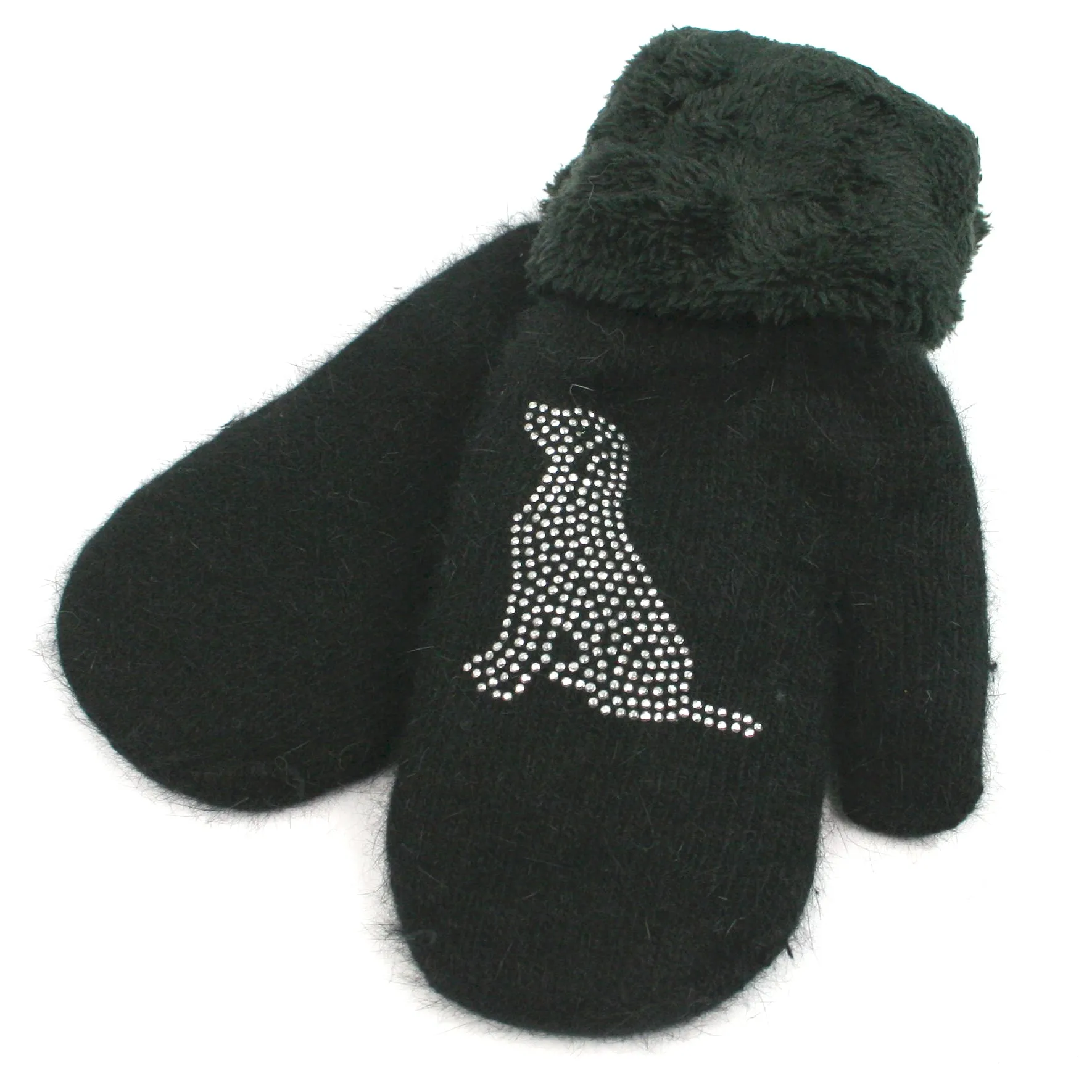 Mitten/Glove - Black Dog