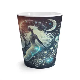 Mystic Mermaid Constellation Latte Mug