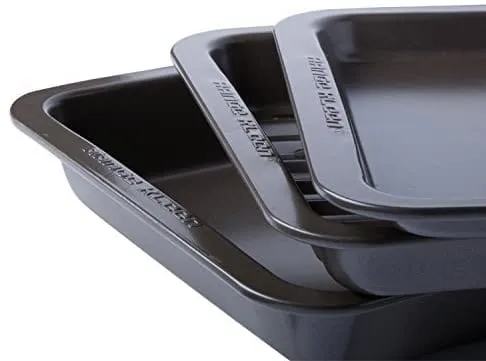 Nonstick Toaster Oven Bakeware Set by Range Kleen