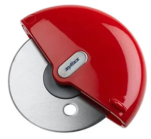 PIZZA CUTTER HAND-HELD RED see other hanging