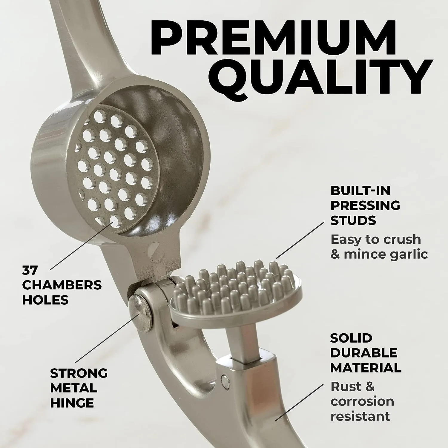 Premium Garlic Press Mincer