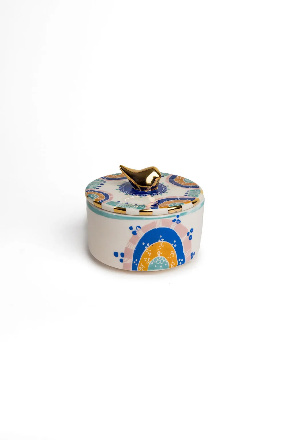 Rainbow Handmade Canister