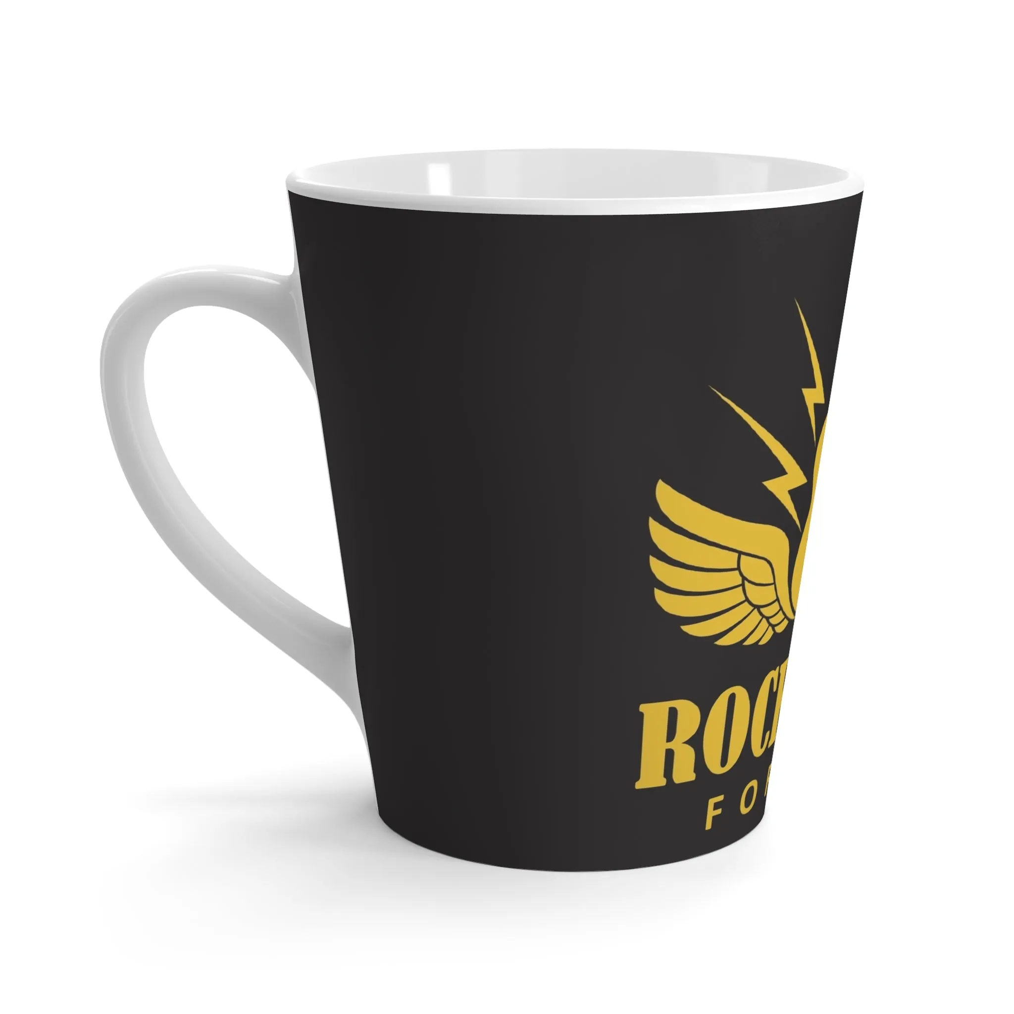 Rock And Roll Forever Latte Mug