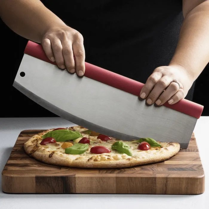 Rocking Pizza Cutter with Blade Guard