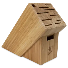 Shun 11-Slot Bamboo Block