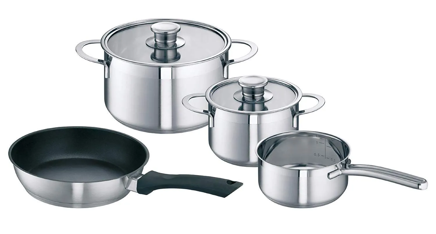 Siemens HZ390042 4 Piece Induction Pot & Pan Set