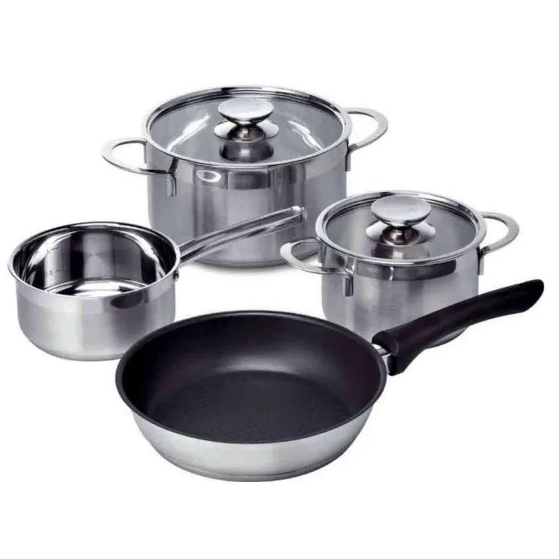 Siemens HZ390042 4 Piece Induction Pot & Pan Set