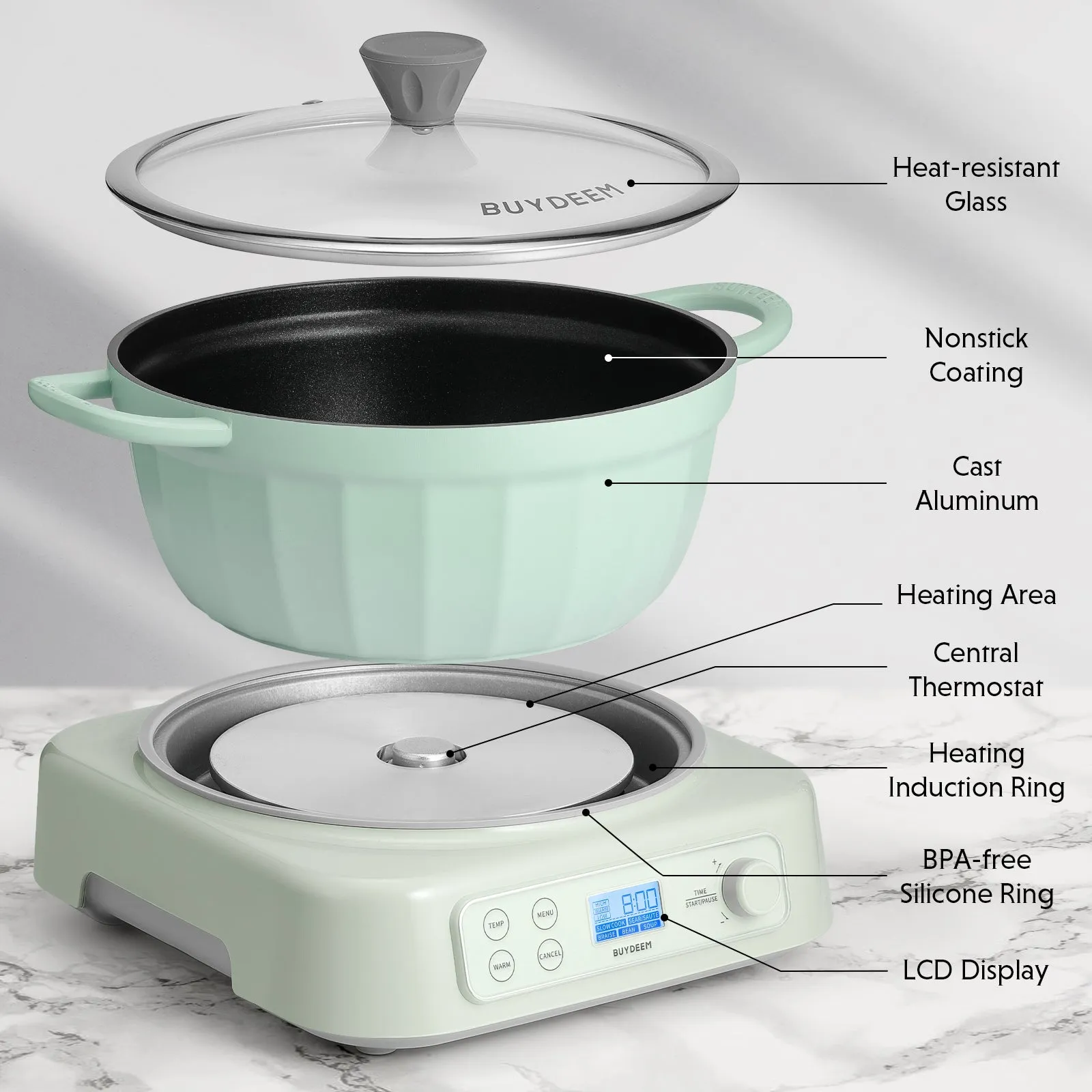 Slow Cooker with Nonstick Stockpot - Bundle Offer