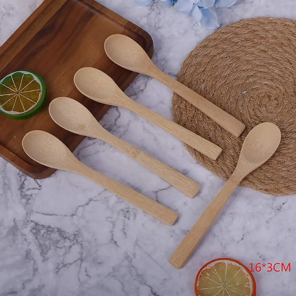 Small Bamboo Wooden Spoons