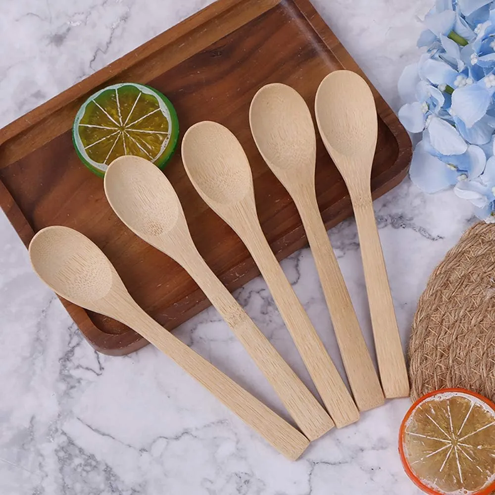 Small Bamboo Wooden Spoons