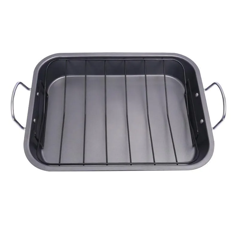 Stainless Steel Nonstick Rectangular Deep Dish Roasting Pan