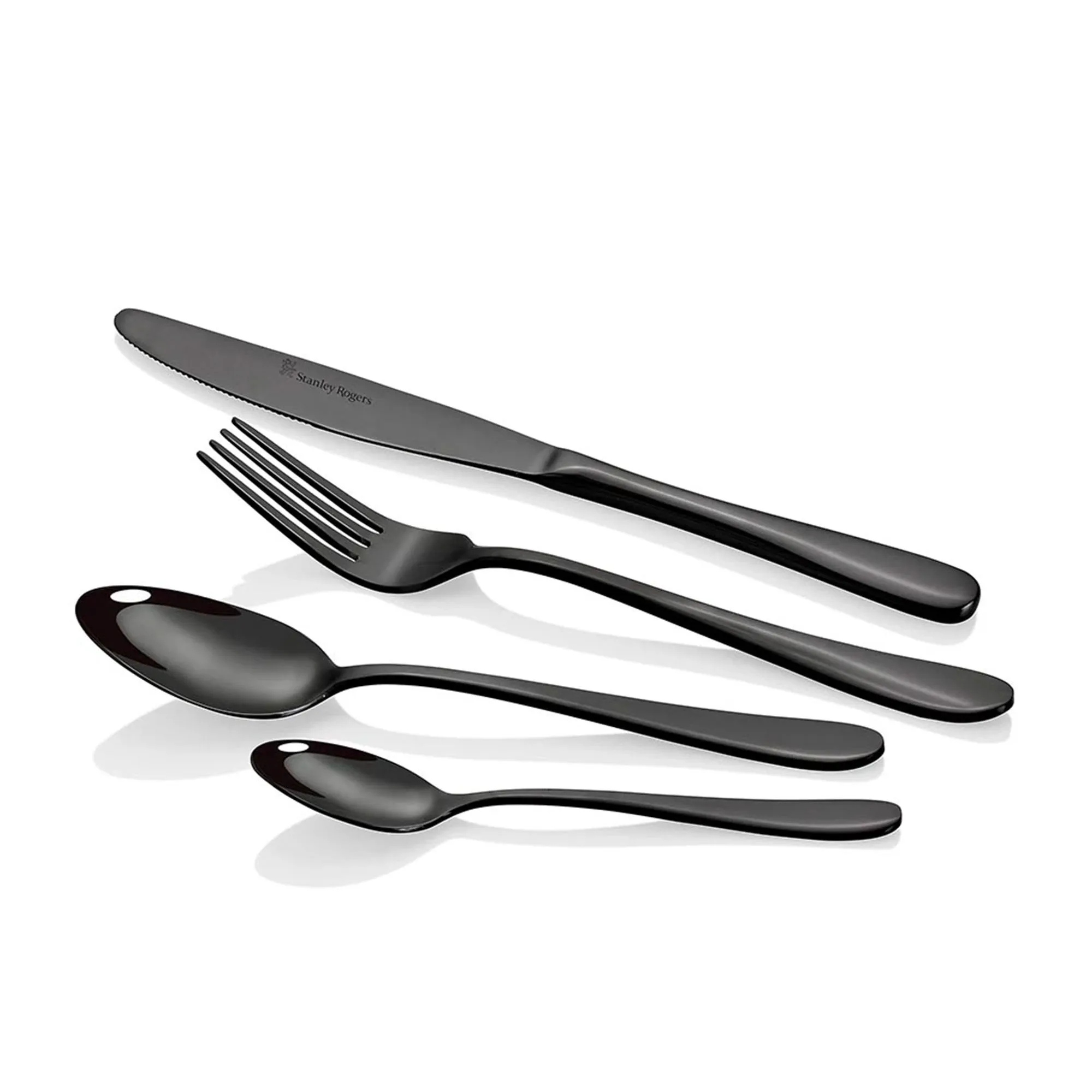 Stanley Rogers Albany 16 Piece Cutlery Set Onyx