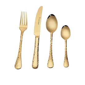 Stanley Rogers Bolero 16 Piece Cutlery Set Gold