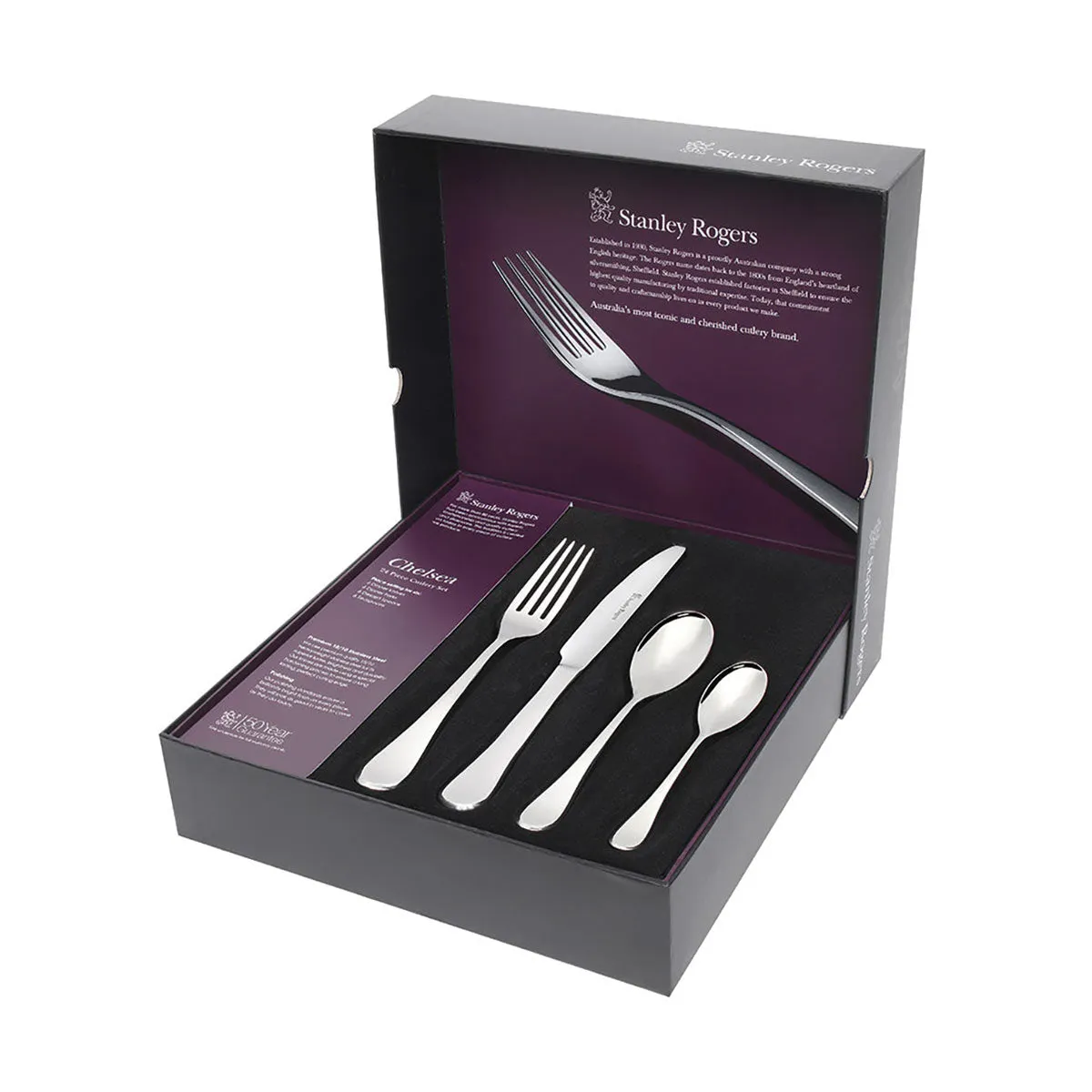 Stanley Rogers Chelsea 24 Piece Forged Cutlery Set