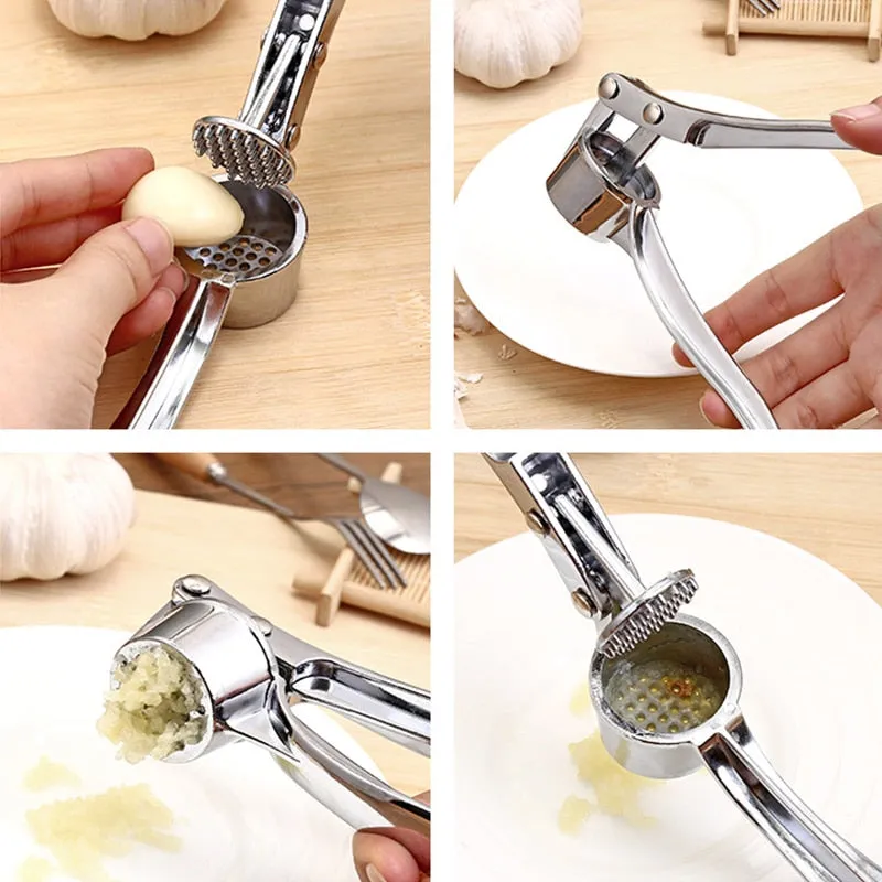 Steel Garlic Press