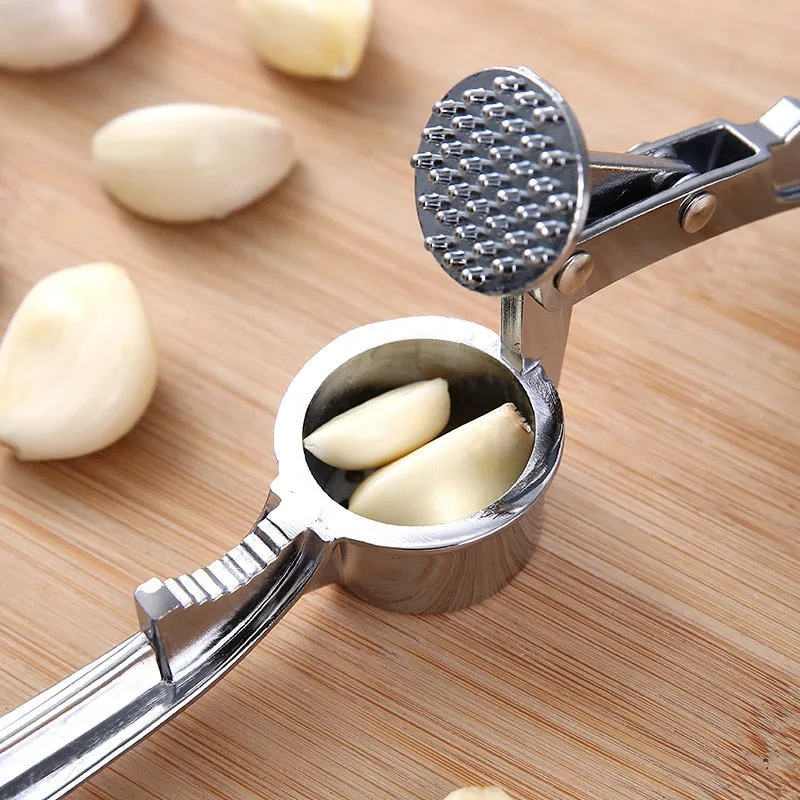 Steel Garlic Press