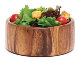 Straight-Side Serving Bowl for Fruits or Salads, Small, 6" Diameter x 2.5" Height, 6 Pcs.