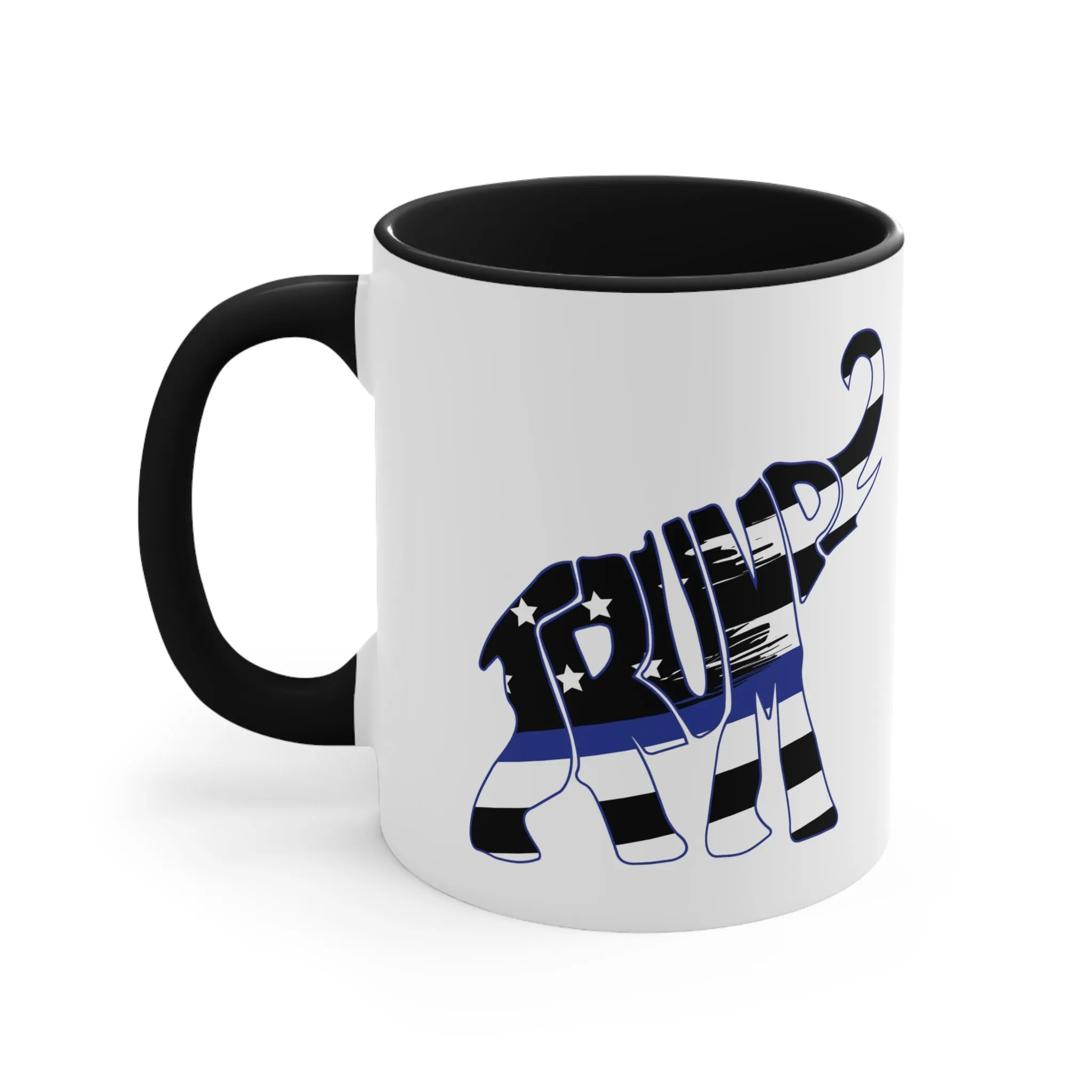 Trump-e-phant Thin Blue Line Mug (3 Colors, 2 Sizes)