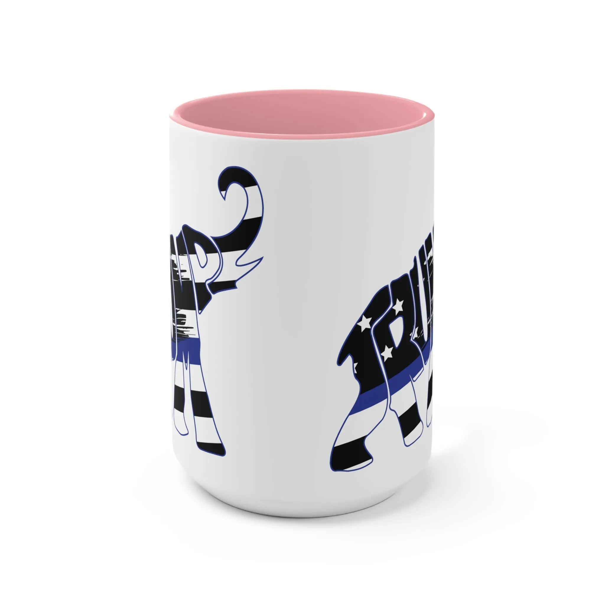 Trump-e-phant Thin Blue Line Mug (3 Colors, 2 Sizes)