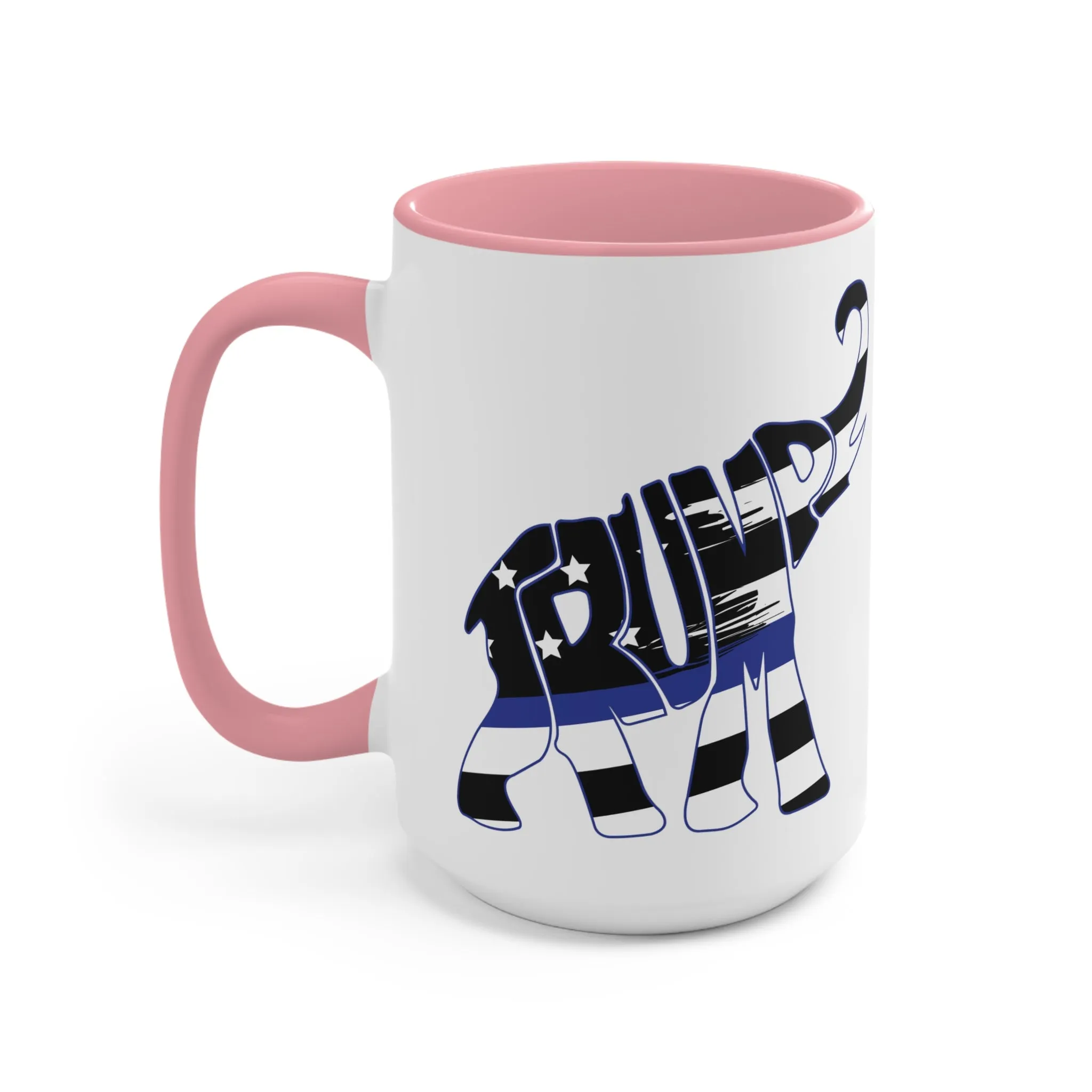 Trump-e-phant Thin Blue Line Mug (3 Colors, 2 Sizes)