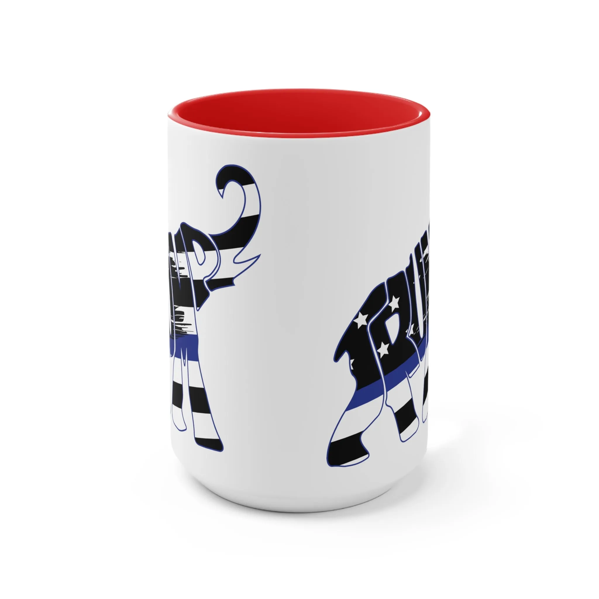 Trump-e-phant Thin Blue Line Mug (3 Colors, 2 Sizes)