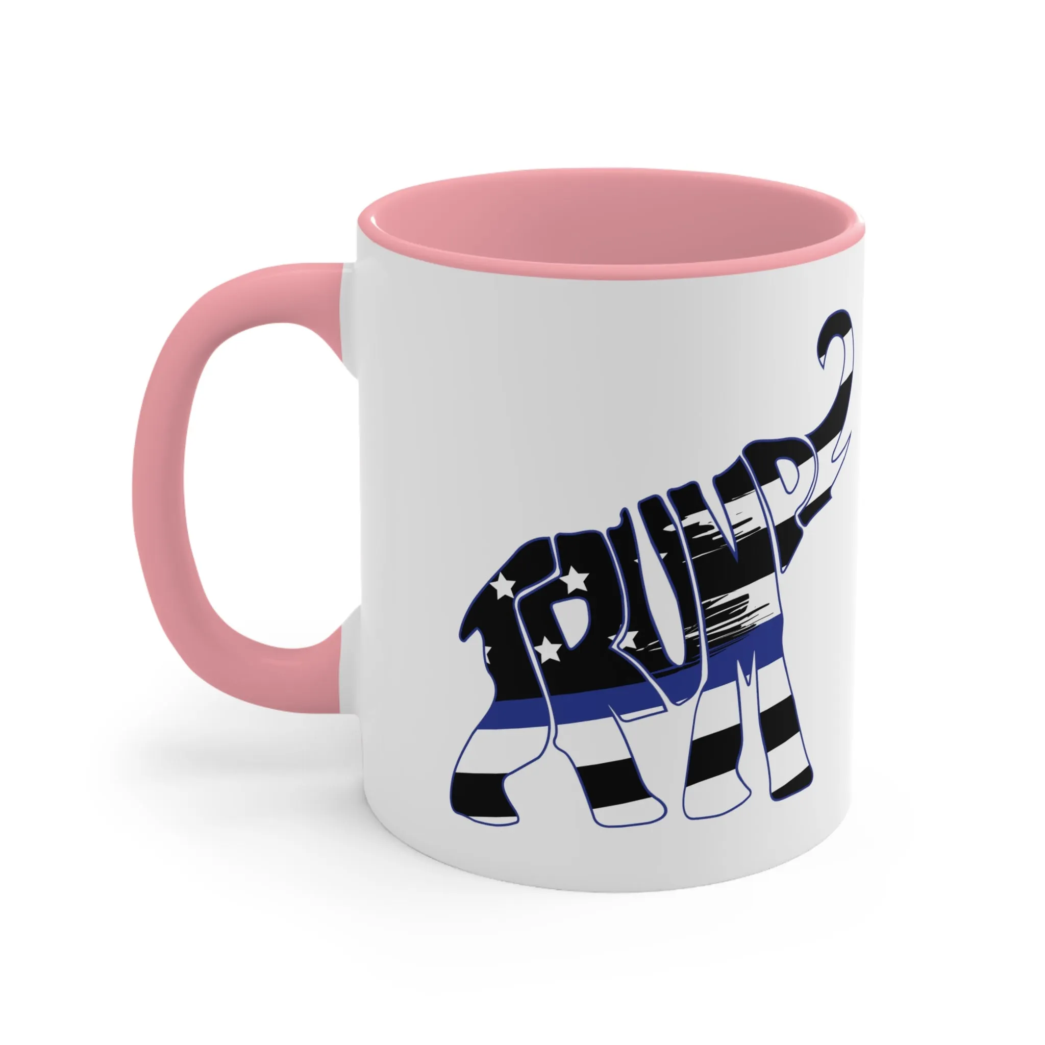 Trump-e-phant Thin Blue Line Mug (3 Colors, 2 Sizes)