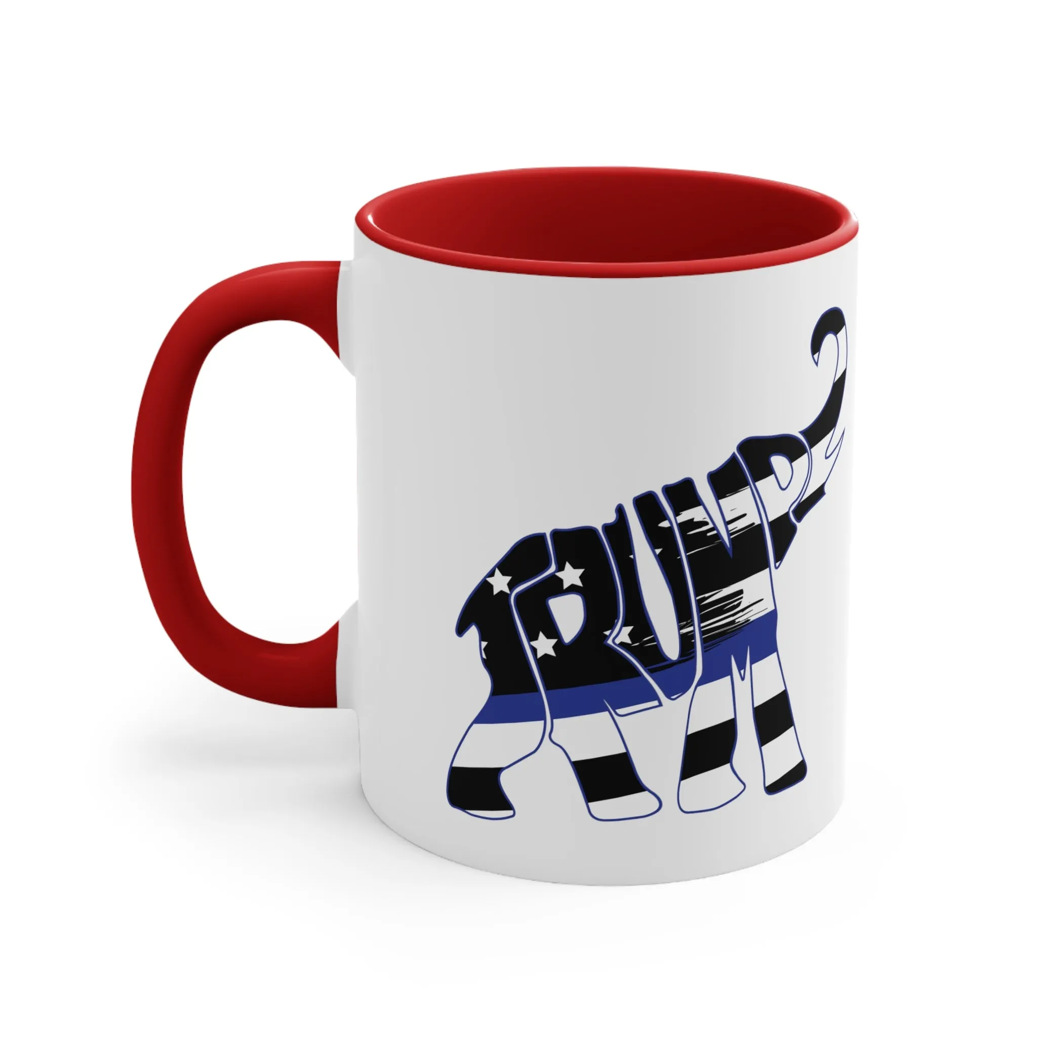 Trump-e-phant Thin Blue Line Mug (3 Colors, 2 Sizes)