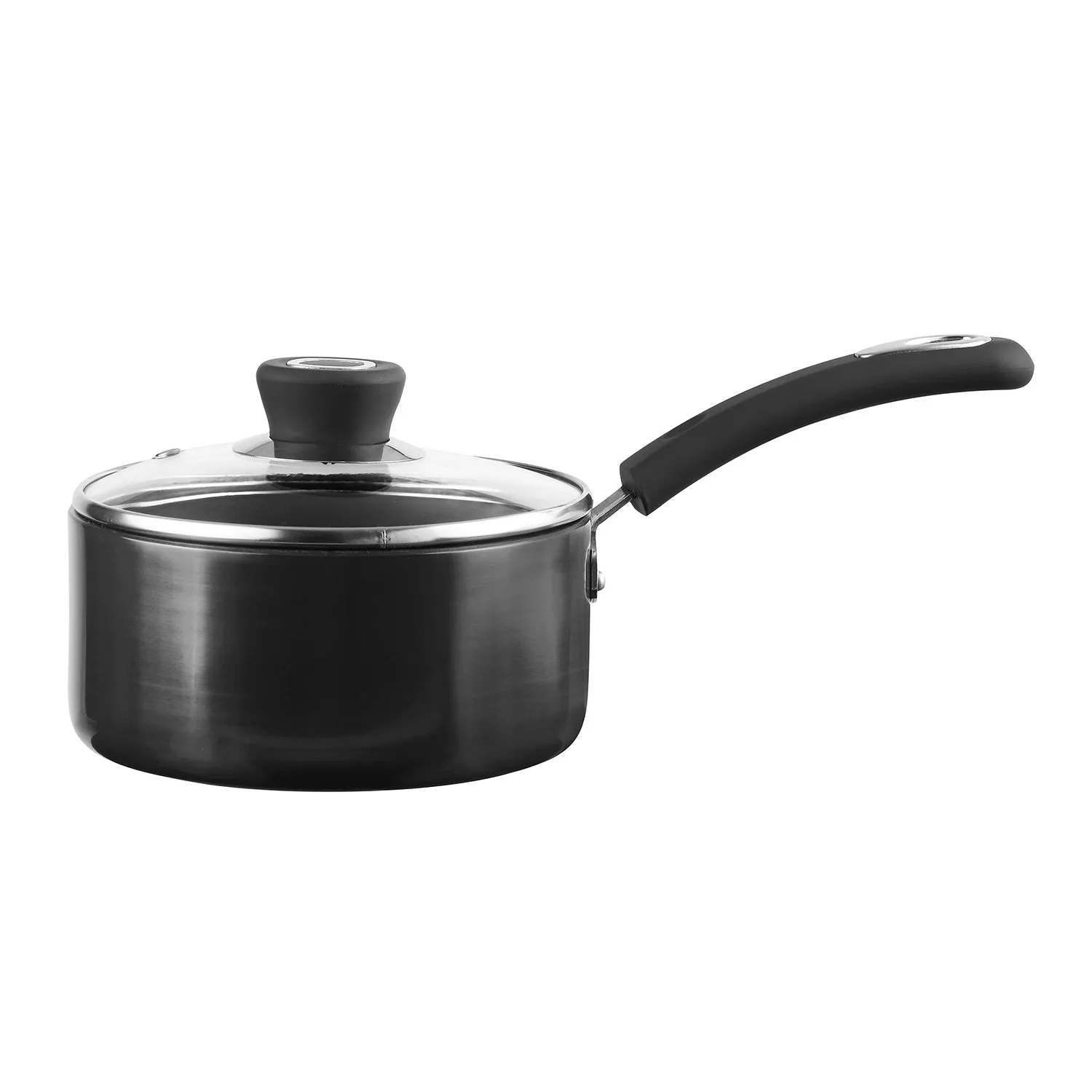 Vinod Hanos Non Stick Saucepan with Lid - 16 cm ( Induction Friendly )