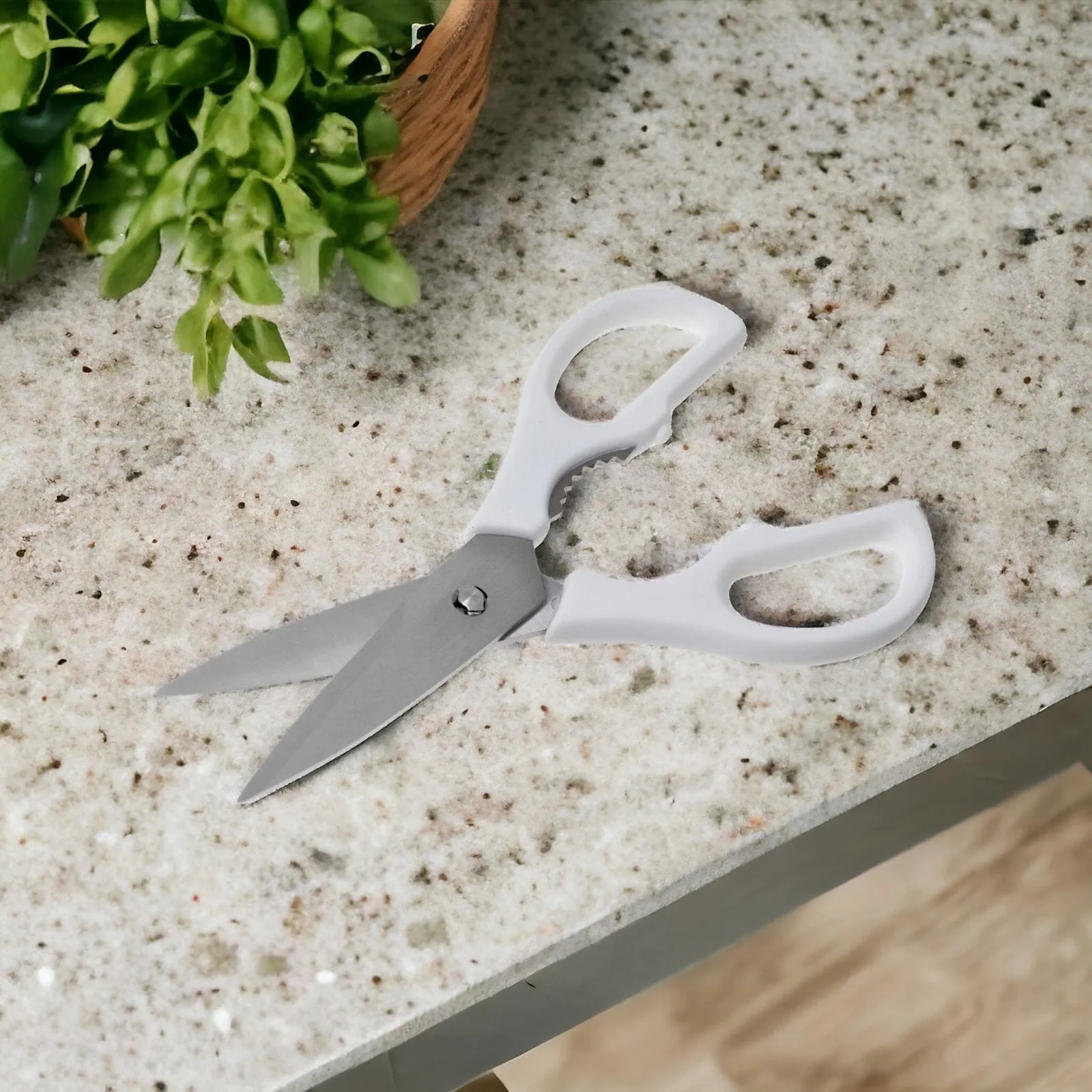 Wusthof Stainless Take-Apart Kitchen Shears - White