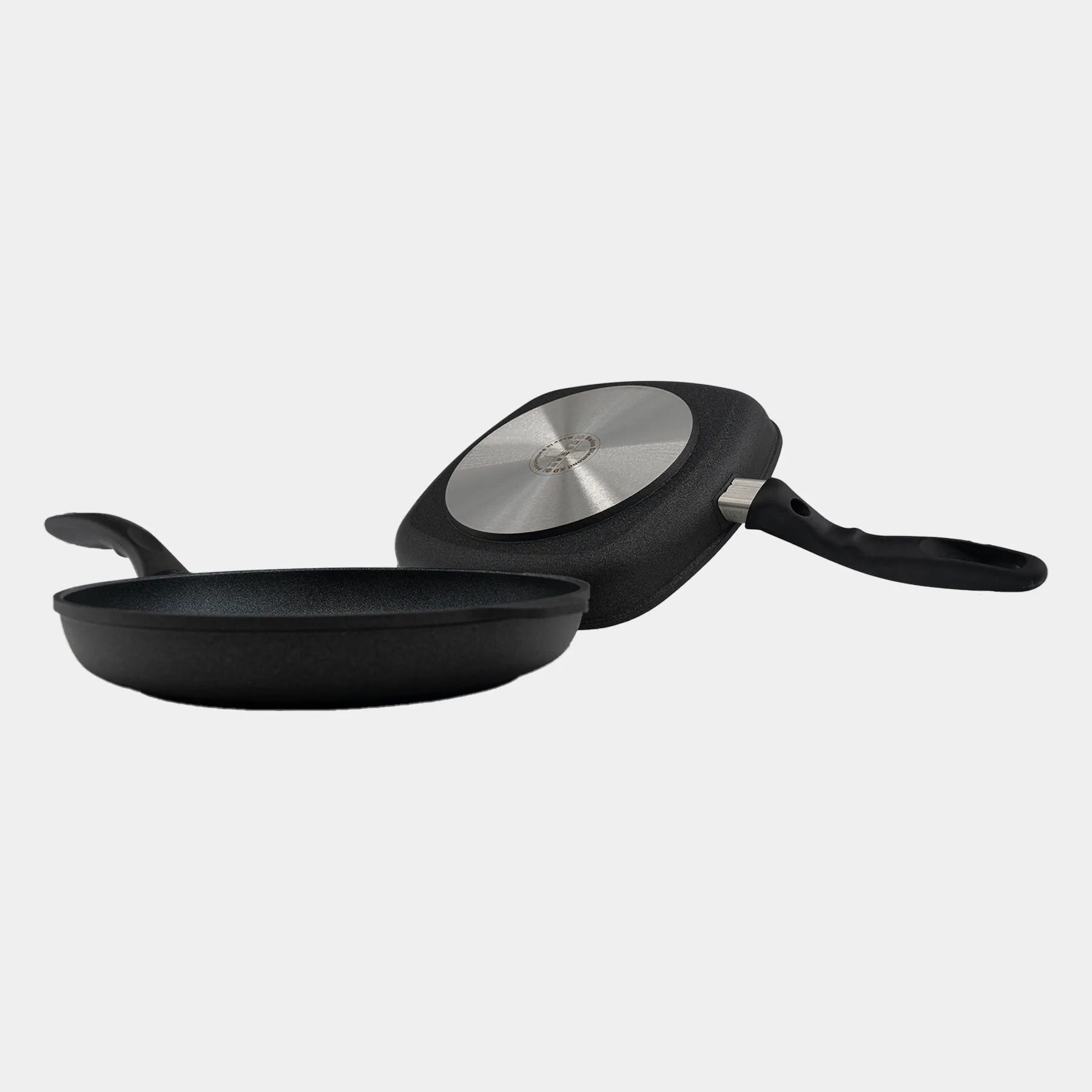 XD Nonstick 2-Piece Set - Fry Pan & Grill Pan - Induction