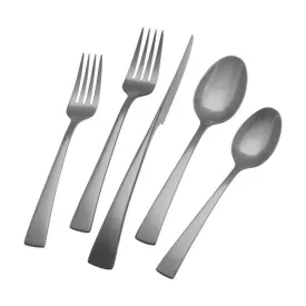 Zwilling 1021353 20 Piece Stainless Steel Flatware Set, Slate